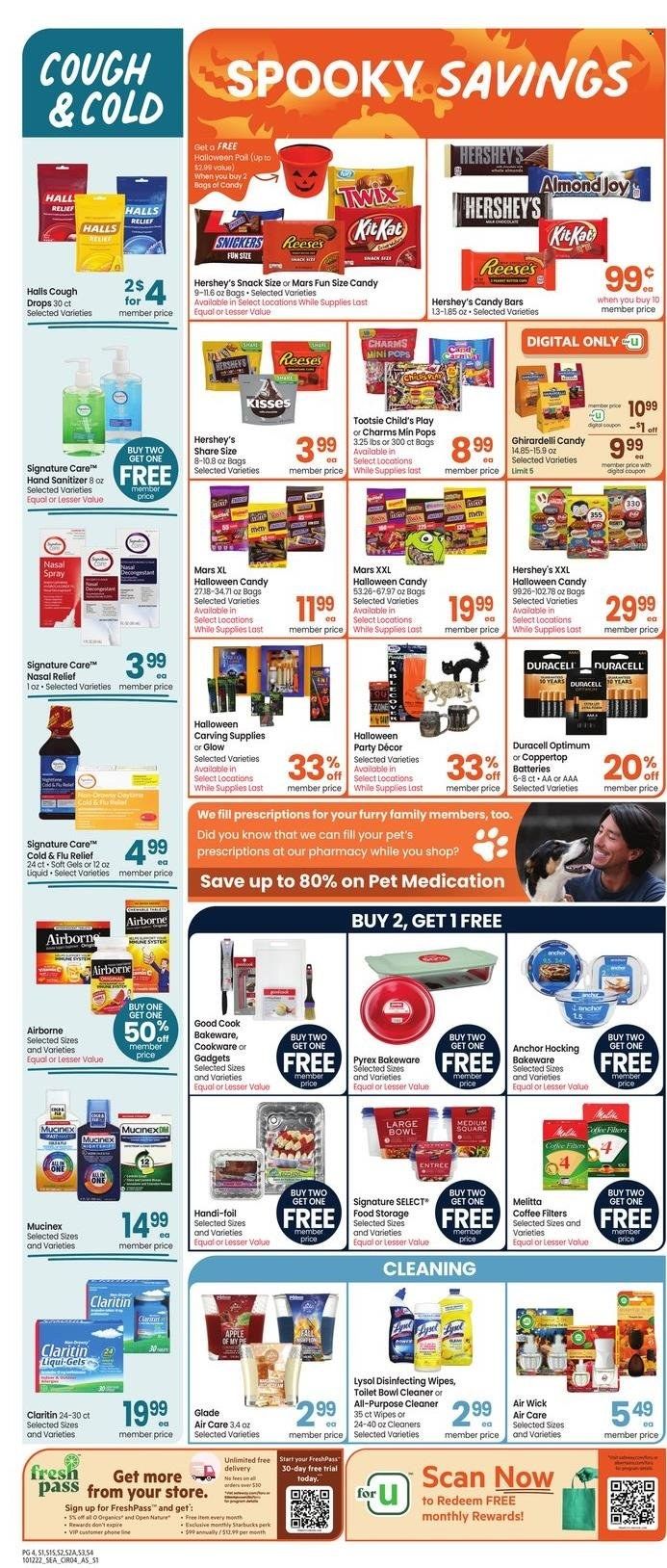 Safeway (WA) Weekly Ad Flyer Specials October 12 to October 18, 2022