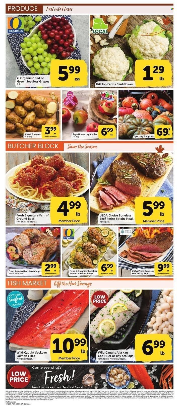 Safeway (OR) Weekly Ad Flyer Specials October 12 to October 18, 2022