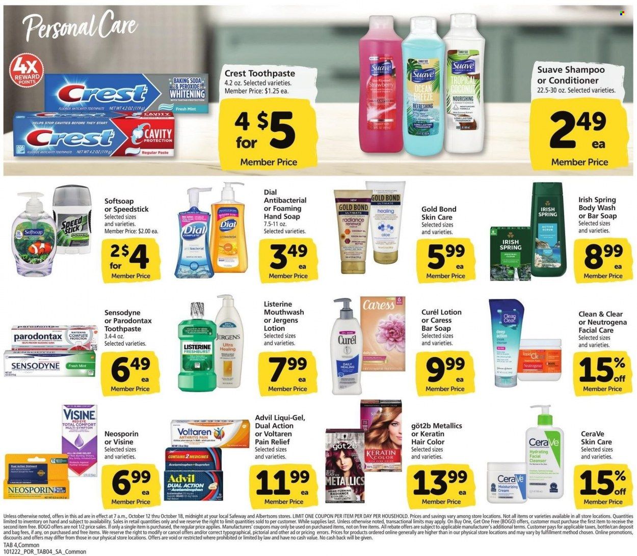 Safeway (OR) Weekly Ad Flyer Specials October 12 to October 18, 2022