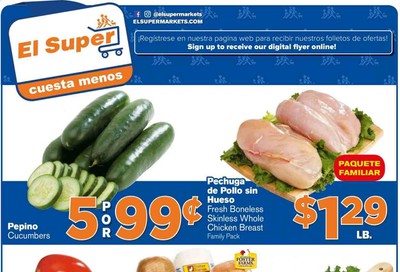 El Super Weekly Ad & Flyer April 15 to 21
