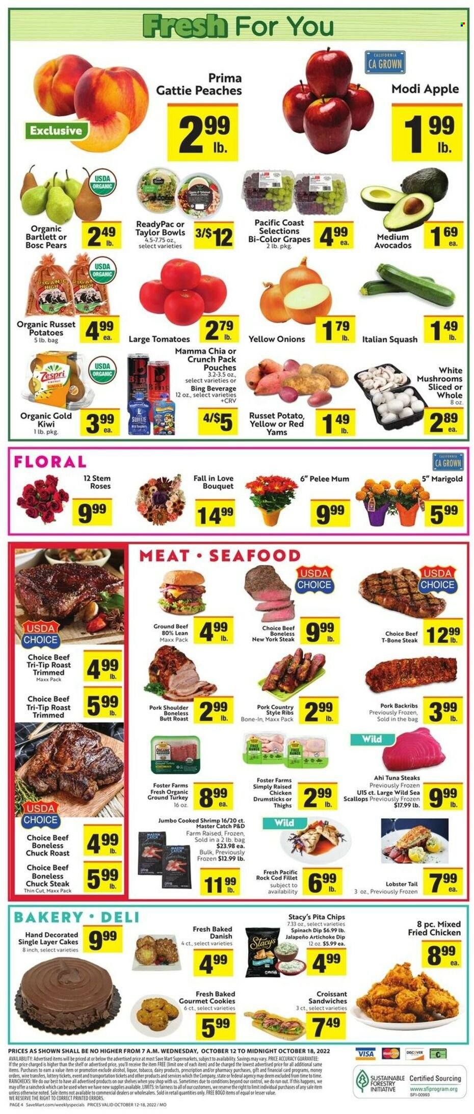 Save Mart (CA, NV) Weekly Ad Flyer Specials October 12 to October 18, 2022