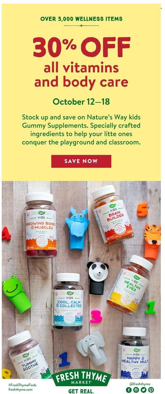Fresh Thyme Weekly Ad Flyer Specials October 12 to October 18, 2022