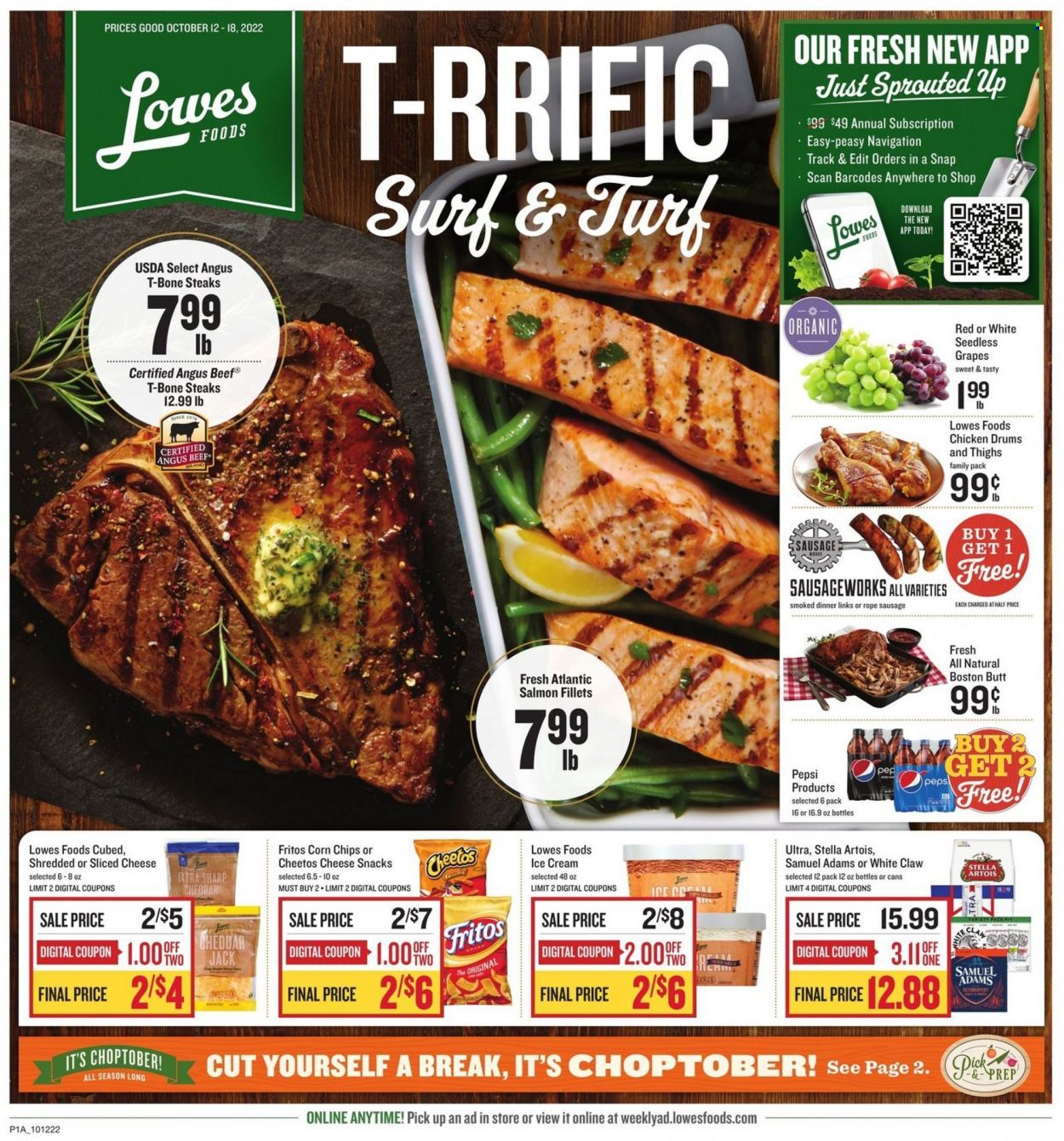 Lowes Foods (NC, SC) Weekly Ad Flyer Specials October 12 to October 18, 2022
