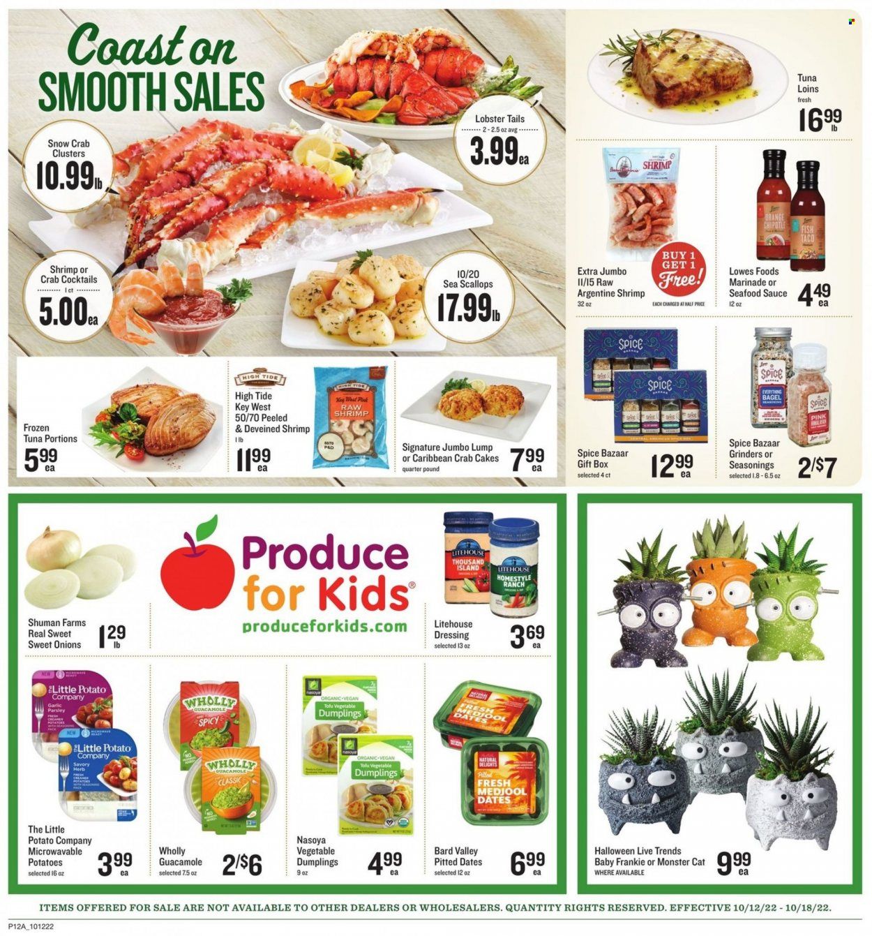 Lowes Foods (NC, SC) Weekly Ad Flyer Specials October 12 to October 18, 2022