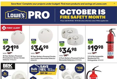 Lowe's Weekly Ad Flyer Specials October 10 to October 14, 2022