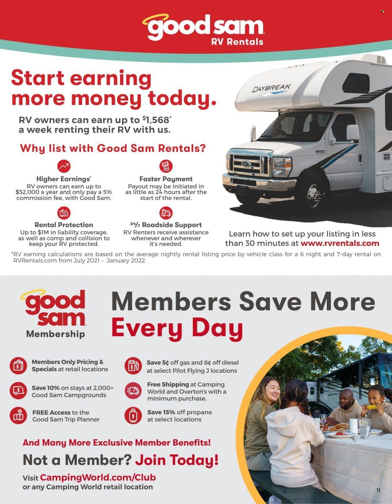 Camping World Weekly Ad Flyer Specials October 10 to November 6, 2022