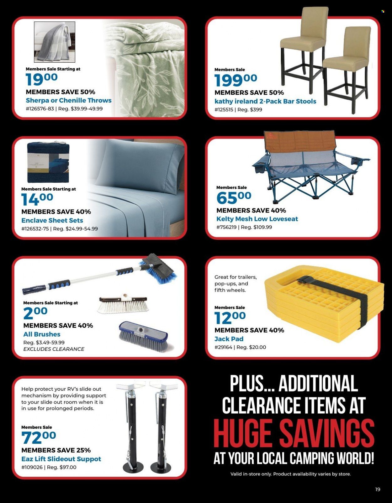 Camping World Weekly Ad Flyer Specials October 10 to November 6, 2022