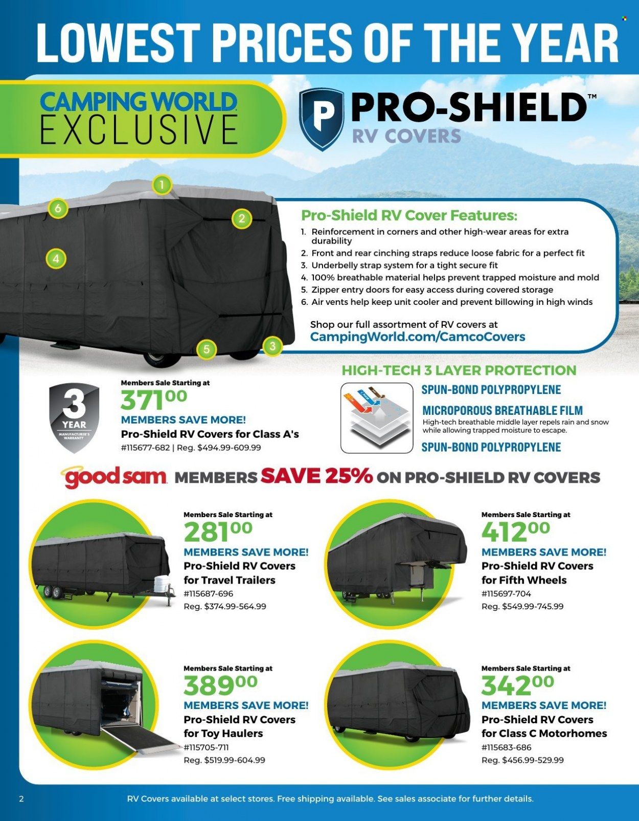 Camping World Weekly Ad Flyer Specials October 10 to November 6, 2022