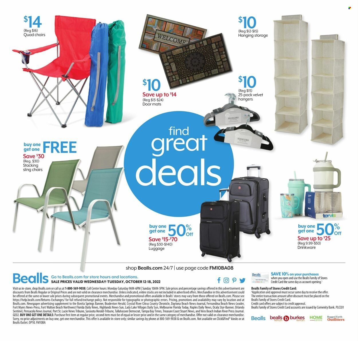 Bealls Florida (FL) Weekly Ad Flyer Specials October 12 to October 18, 2022