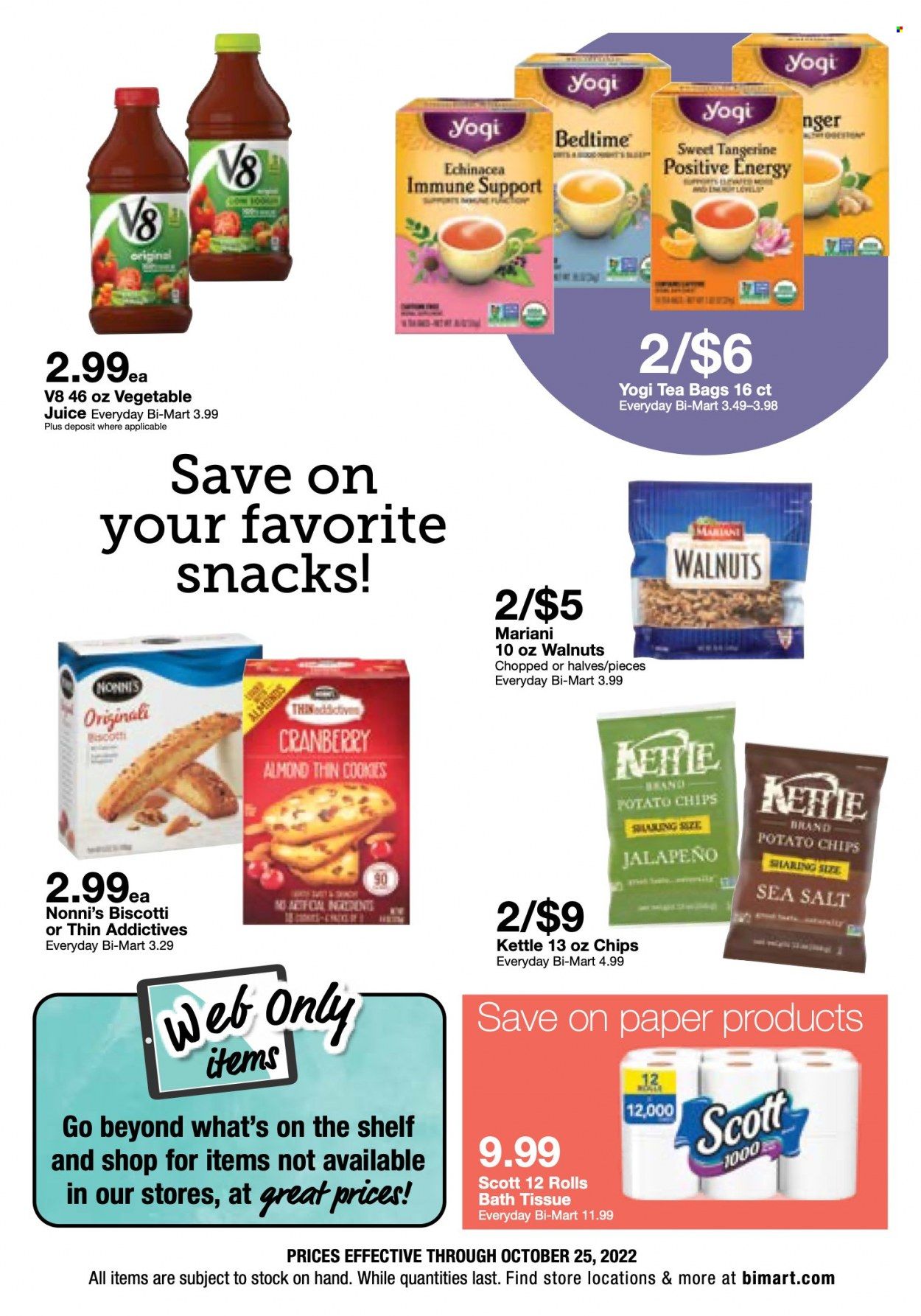Bi-Mart (ID, OR, WA) Weekly Ad Flyer Specials October 12 to October 25, 2022