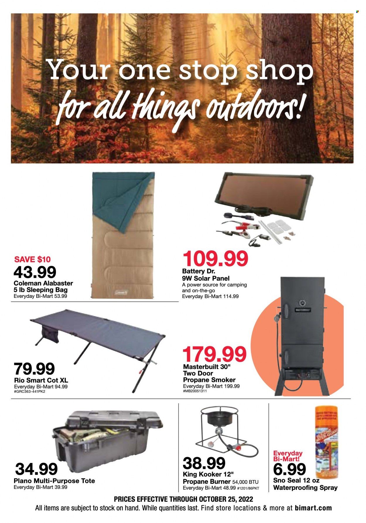 Bi-Mart (ID, OR, WA) Weekly Ad Flyer Specials October 12 to October 25, 2022