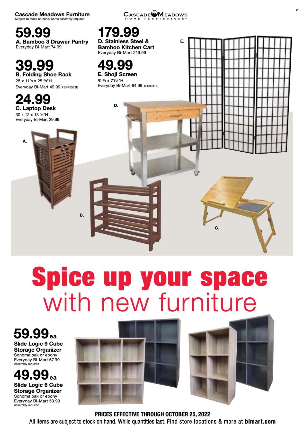 Bi-Mart (ID, OR, WA) Weekly Ad Flyer Specials October 12 to October 25, 2022