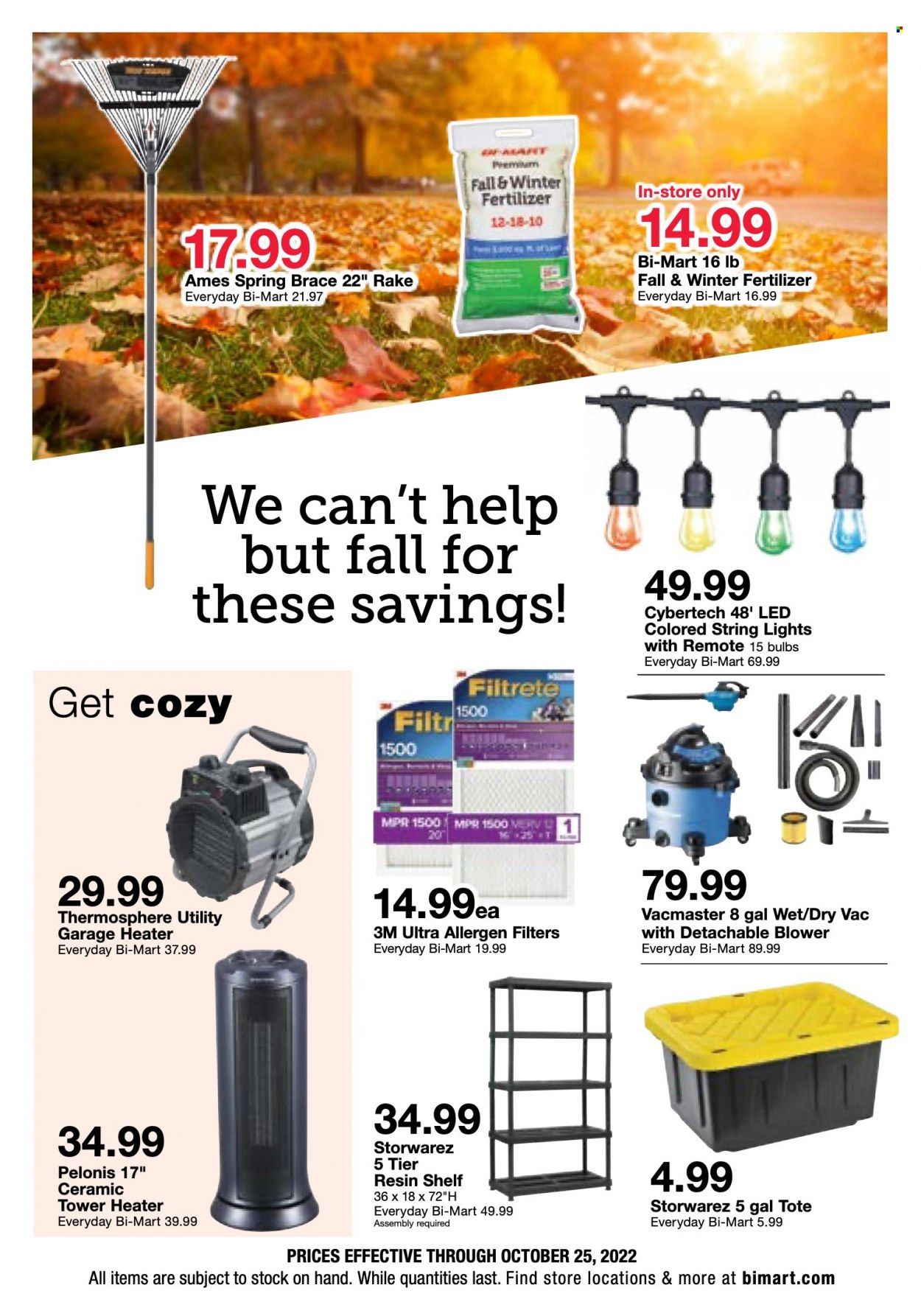 Bi-Mart (ID, OR, WA) Weekly Ad Flyer Specials October 12 to October 25, 2022