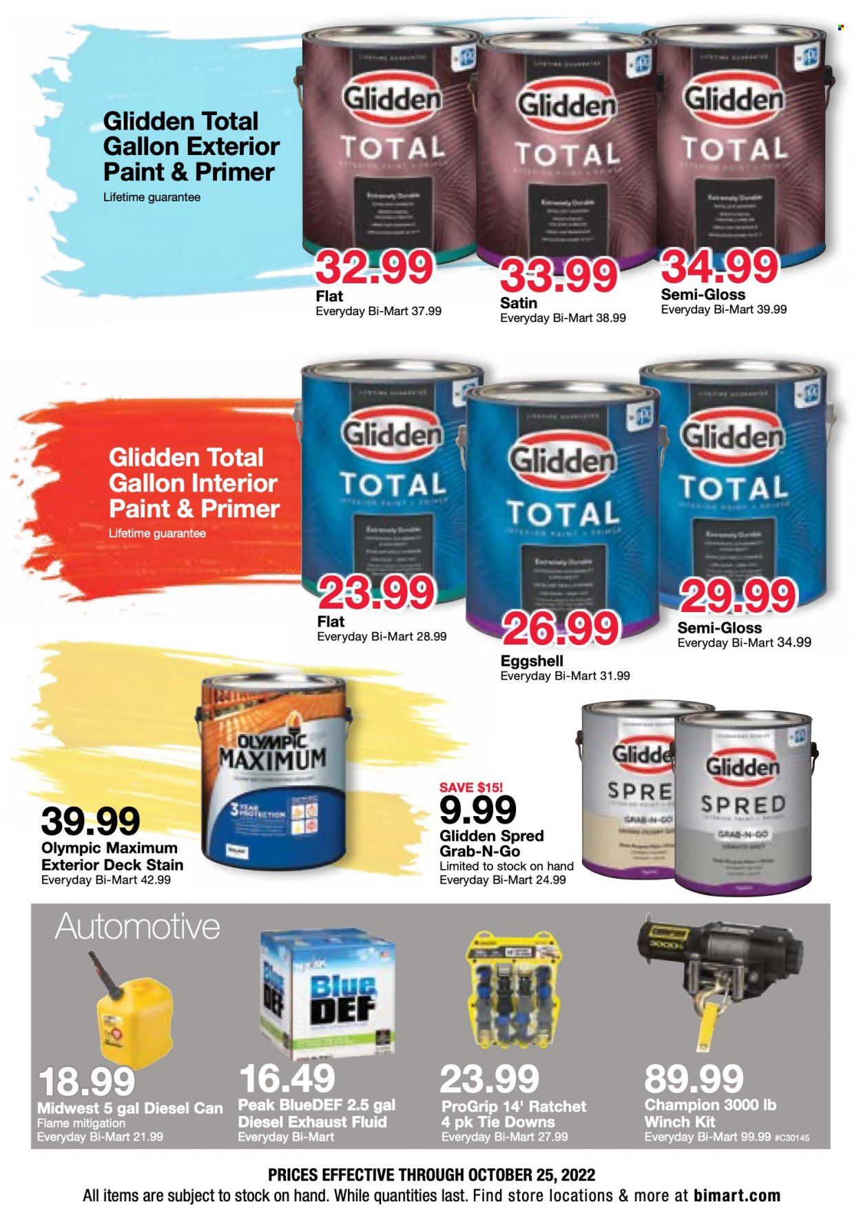 Bi-Mart (ID, OR, WA) Weekly Ad Flyer Specials October 12 to October 25, 2022