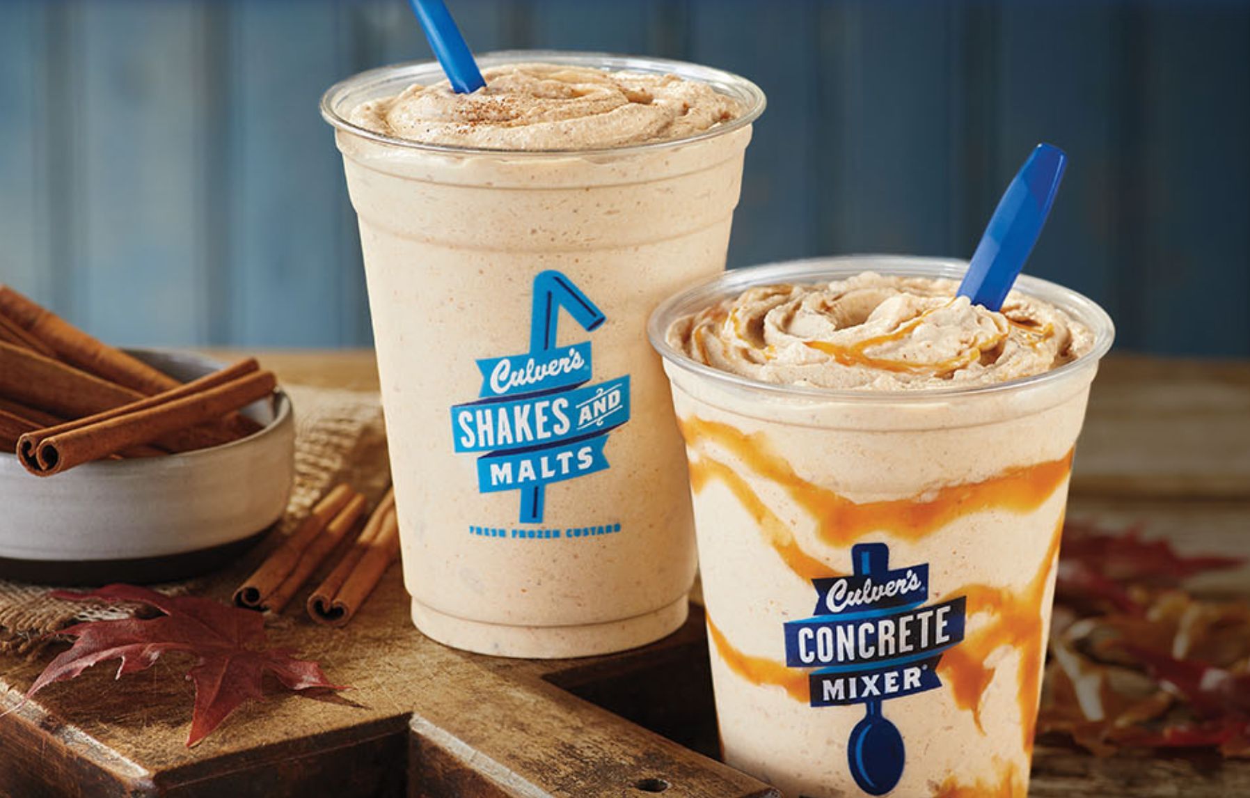 The Salted Caramel Pumpkin Concrete Mixer and Pumpkin Spice Shake are Now Available at Culver’s The Salted Caramel Pumpkin Concrete Mixer and Pumpkin Spice Shake are Now Available at Culver’s