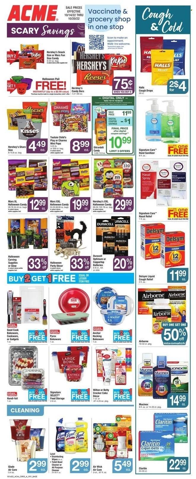 ACME (DE, NJ, NY, PA) Weekly Ad Flyer Specials October 14 to October 20, 2022