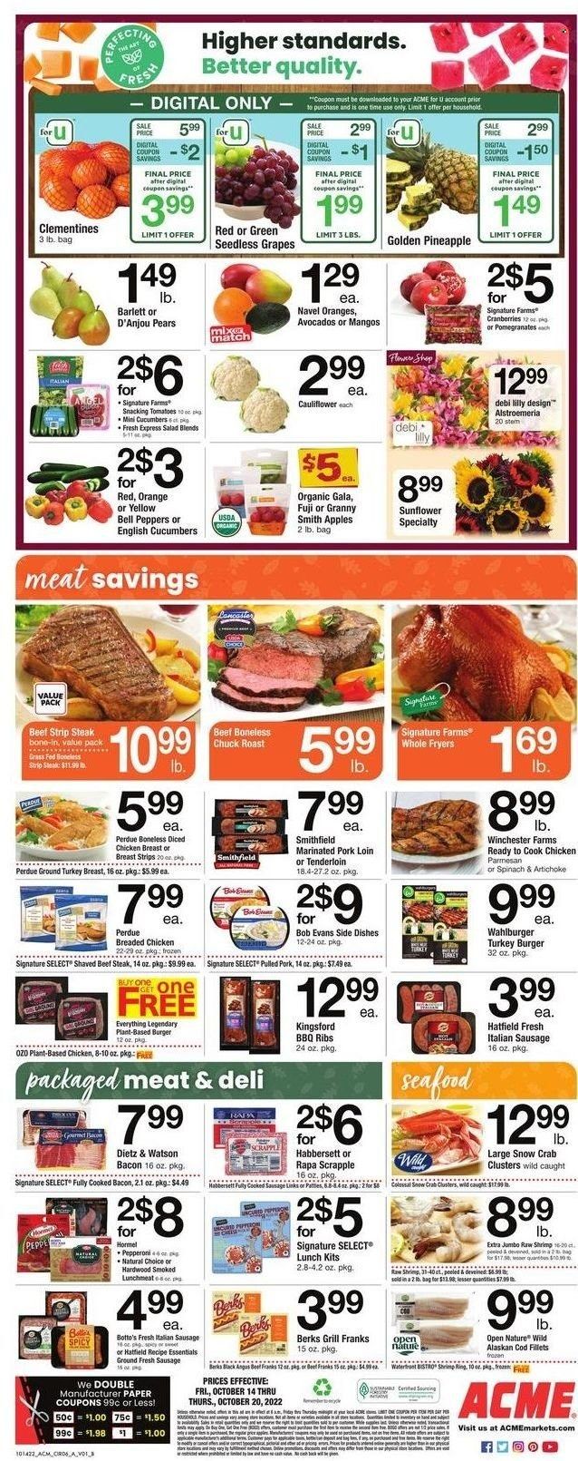 ACME (DE, NJ, NY, PA) Weekly Ad Flyer Specials October 14 to October 20, 2022