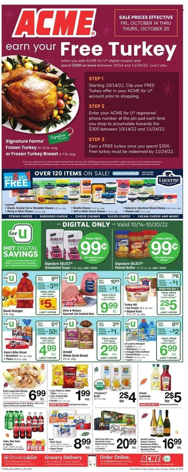 ACME (DE, NJ, NY, PA) Weekly Ad Flyer Specials October 14 to October 20, 2022