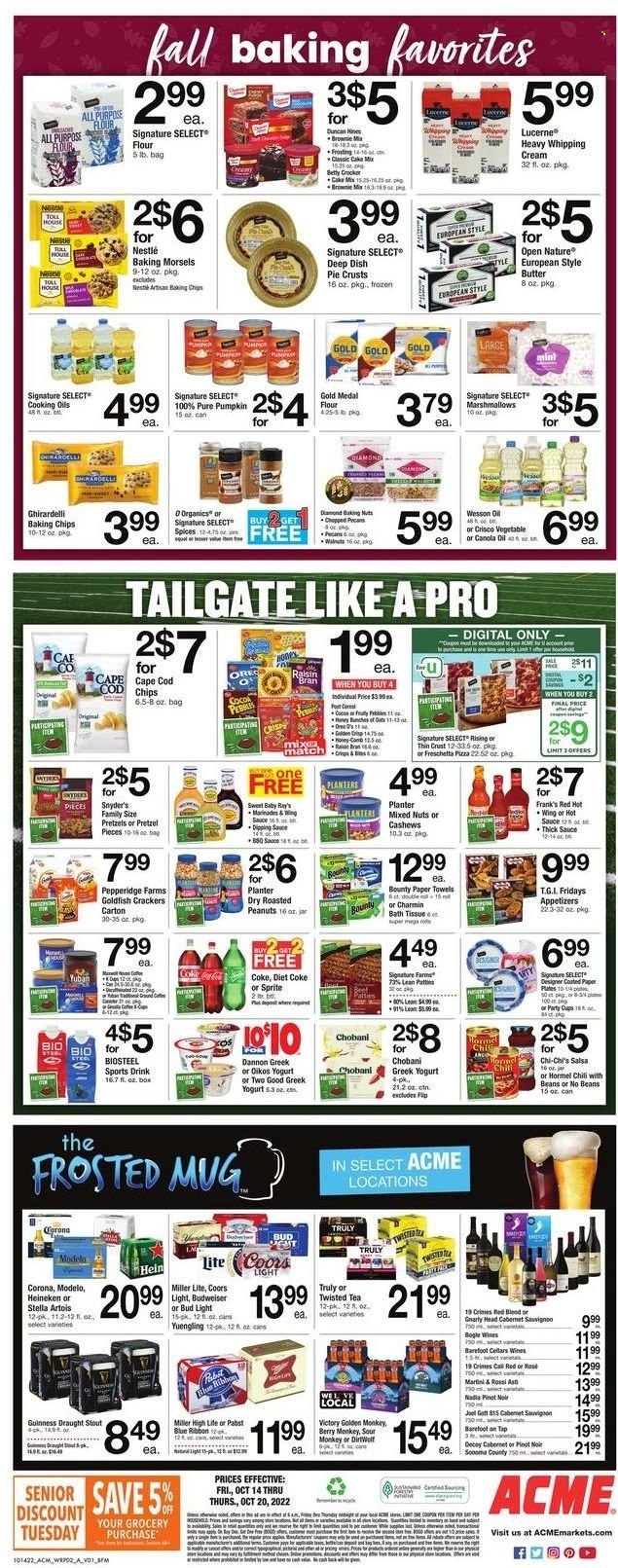 ACME (DE, NJ, NY, PA) Weekly Ad Flyer Specials October 14 to October 20, 2022