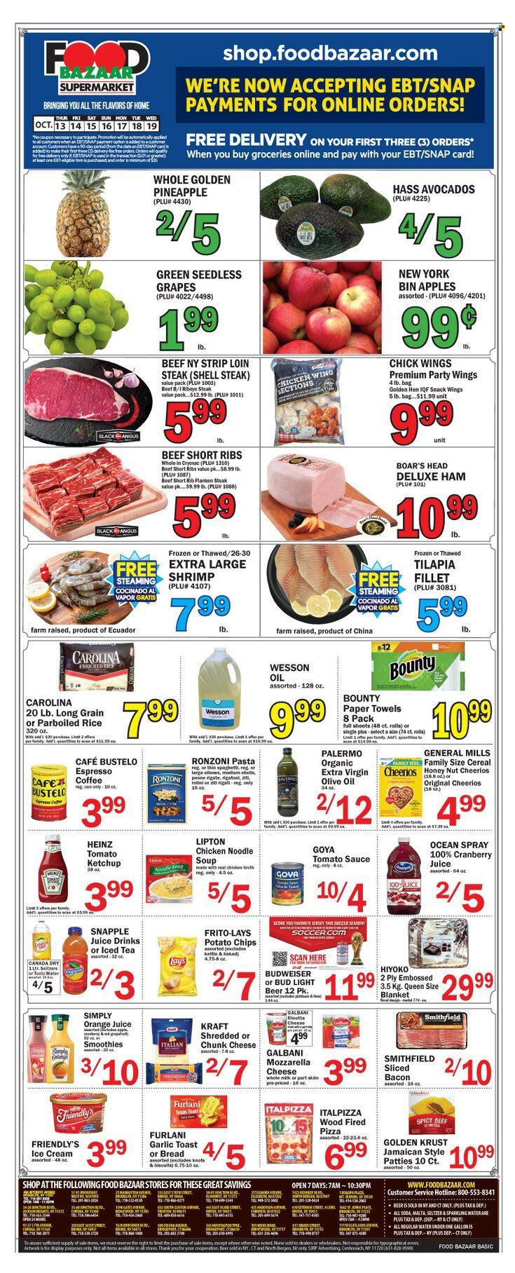 Food Bazaar (CT, NJ, NY) Weekly Ad Flyer Specials October 13 to October 19, 2022