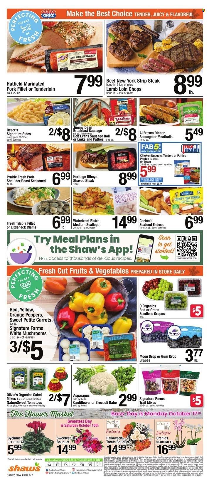 Shaw’s (MA, ME, NH, RI, VT) Weekly Ad Flyer Specials October 14 to October 20, 2022
