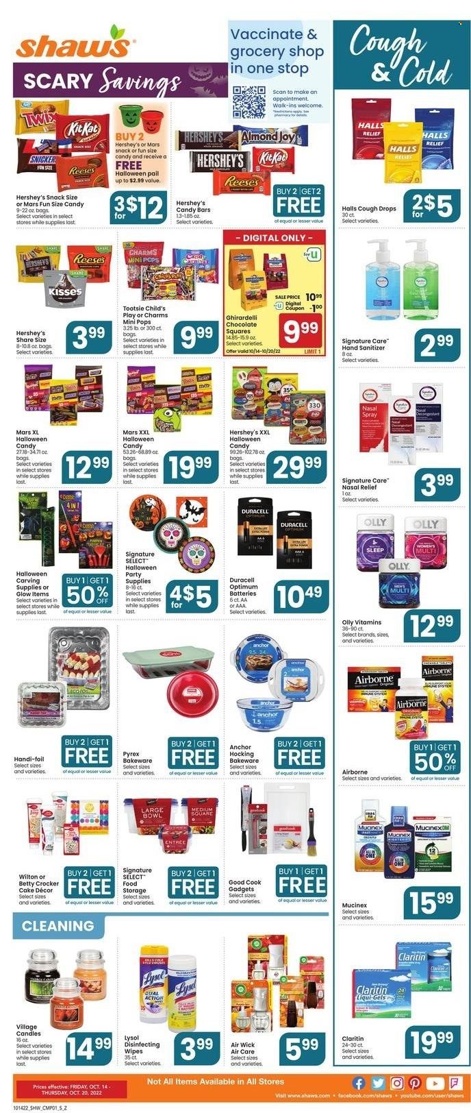 Shaw’s (MA, ME, NH, RI, VT) Weekly Ad Flyer Specials October 14 to October 20, 2022