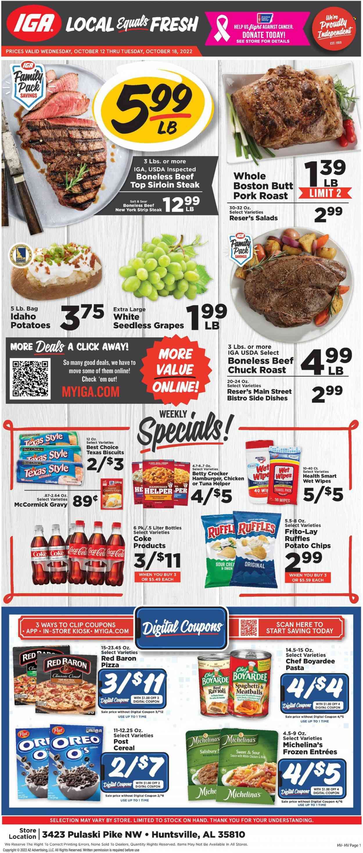 IGA (AL) Weekly Ad Flyer Specials October 12 to October 18, 2022