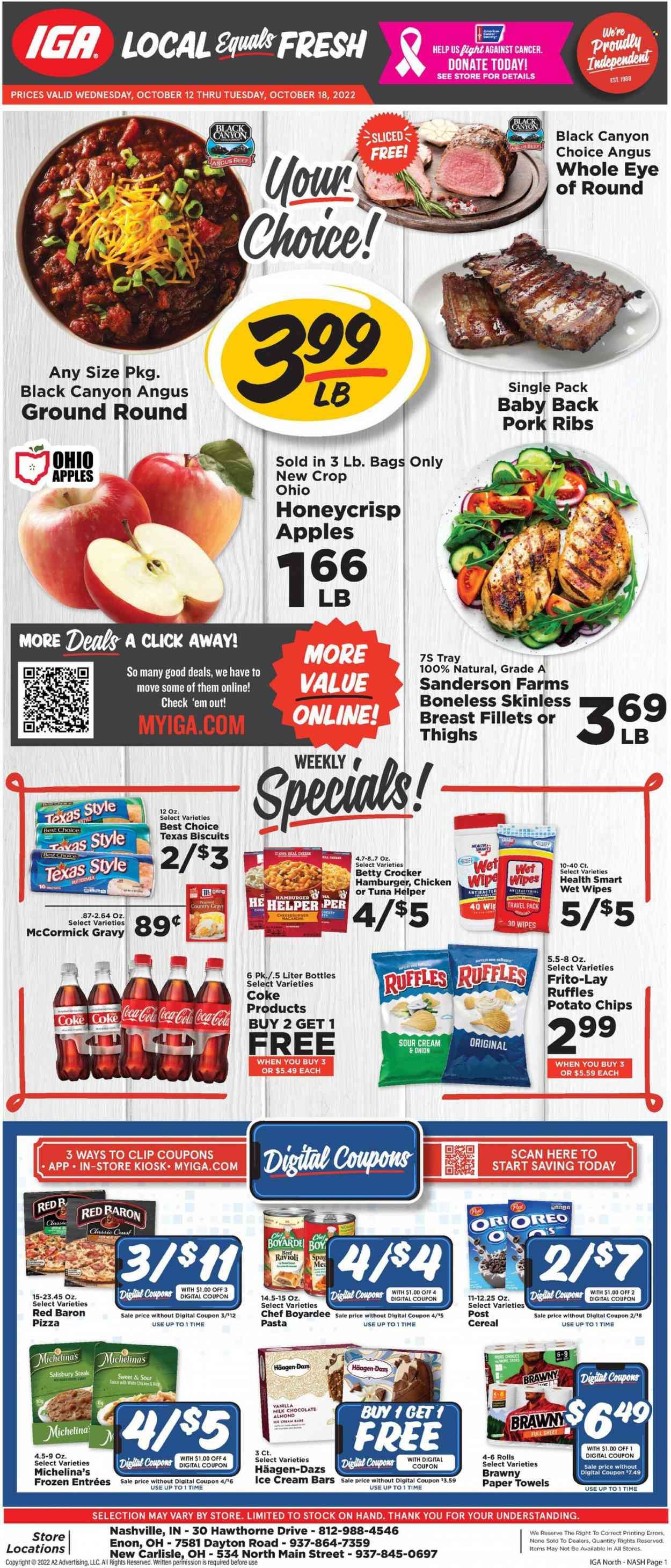 IGA (OH) Weekly Ad Flyer Specials October 12 to October 18, 2022