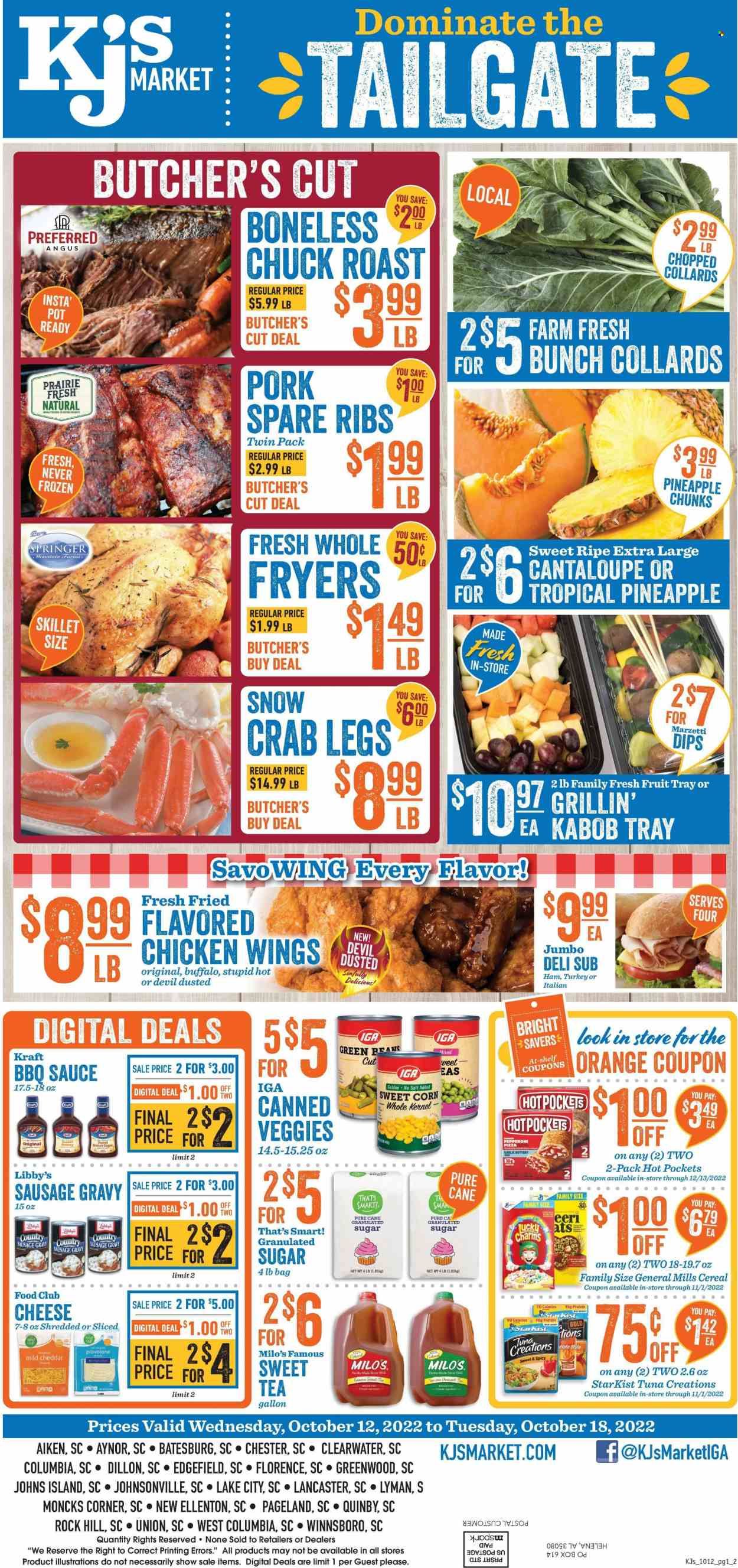 KJ´s Market (GA, SC) Weekly Ad Flyer Specials October 12 to October 18, 2022