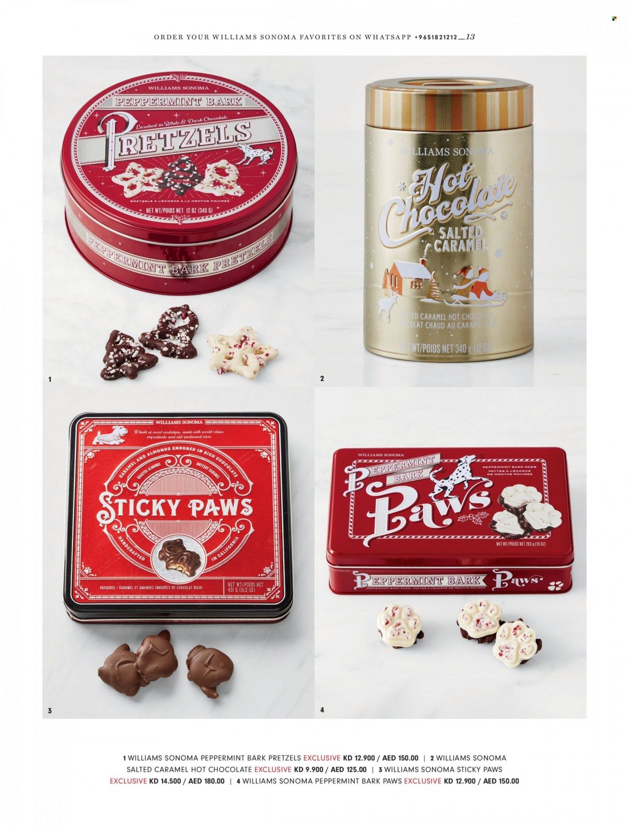 Williams-Sonoma Weekly Ad Flyer Specials December 1 to December 31, 2022