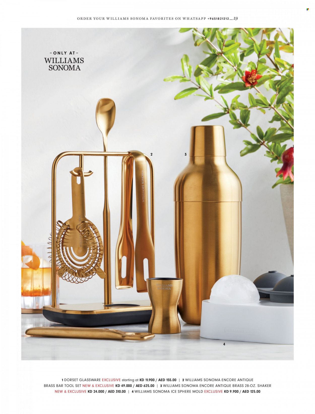 Williams-Sonoma Weekly Ad Flyer Specials December 1 to December 31, 2022
