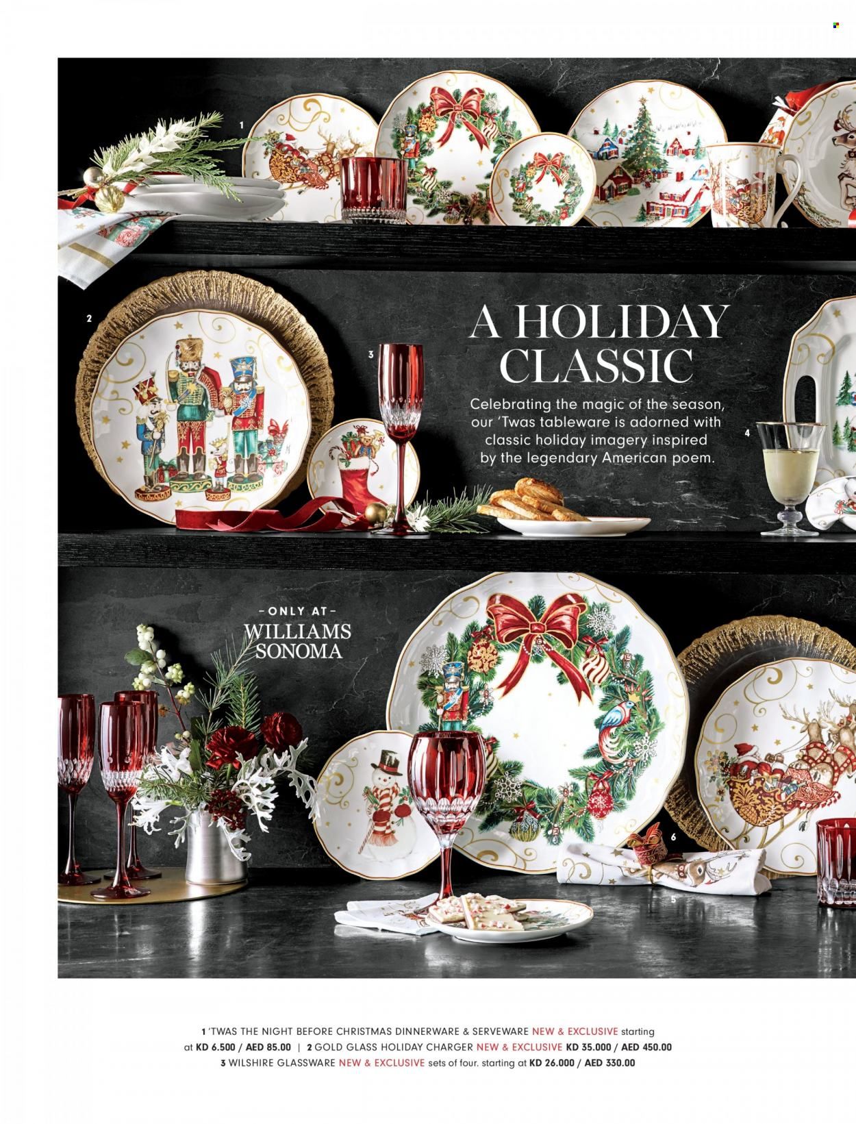 Williams-Sonoma Weekly Ad Flyer Specials December 1 to December 31, 2022