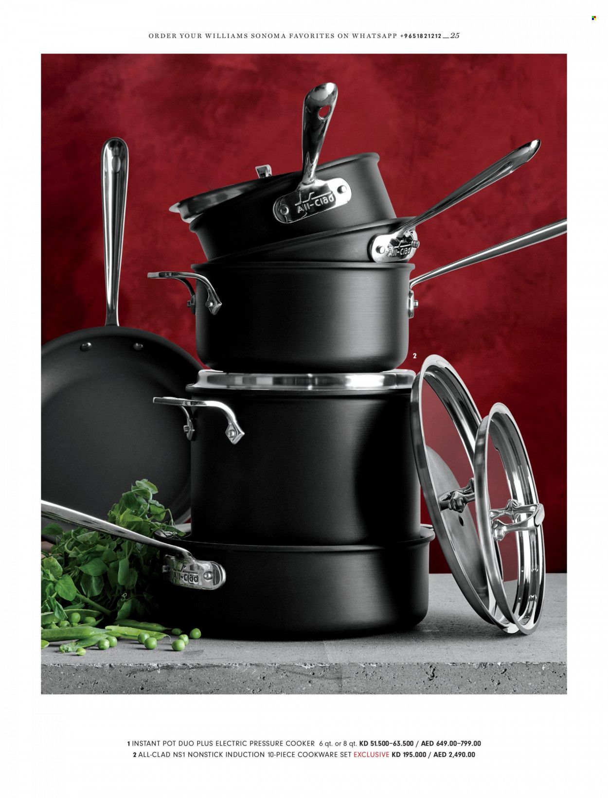 Williams-Sonoma Weekly Ad Flyer Specials December 1 to December 31, 2022