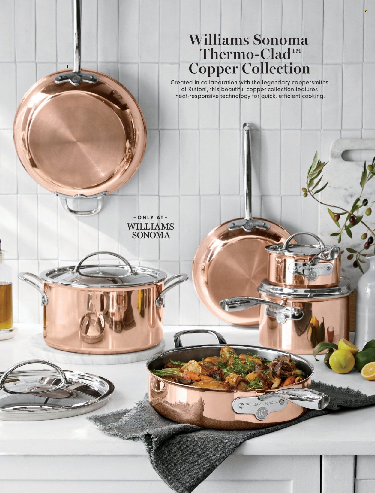 Williams-Sonoma Weekly Ad Flyer Specials December 1 to December 31, 2022