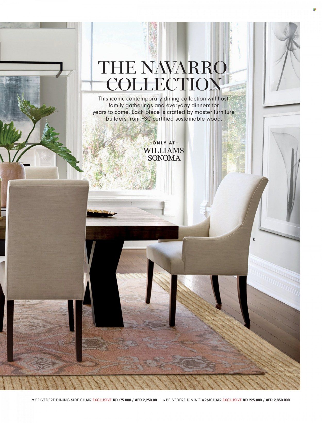 Williams-Sonoma Weekly Ad Flyer Specials December 1 to December 31, 2022