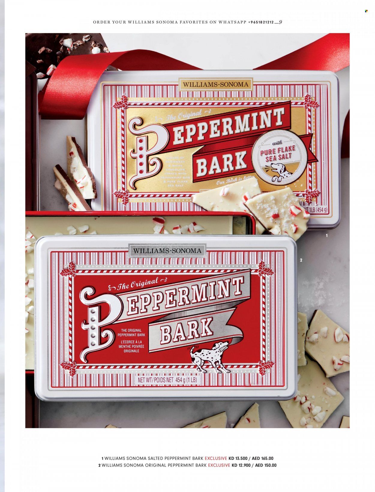 Williams-Sonoma Weekly Ad Flyer Specials December 1 to December 31, 2022