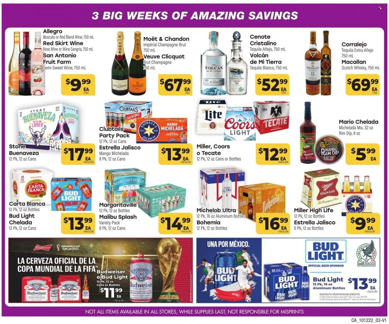 Cardenas (CA, NV) Weekly Ad Flyer Specials October 12 to November 1, 2022