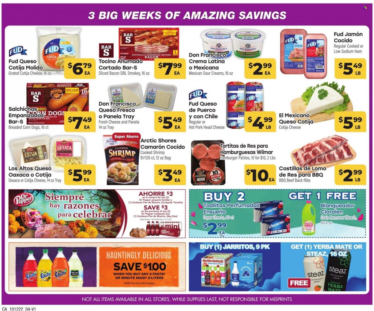 Cardenas (CA, NV) Weekly Ad Flyer Specials October 12 to November 1, 2022