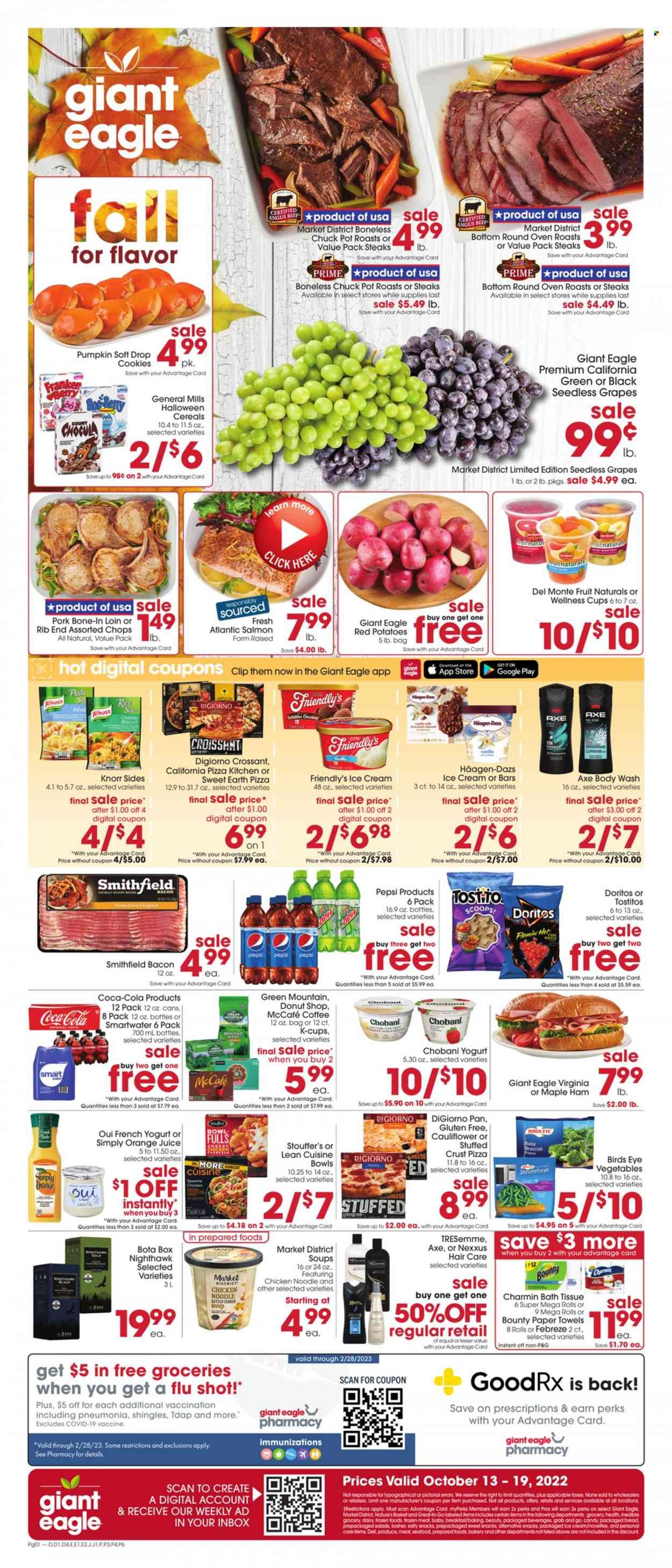 Giant Eagle (OH, PA) Weekly Ad Flyer Specials October 13 to October 19, 2022