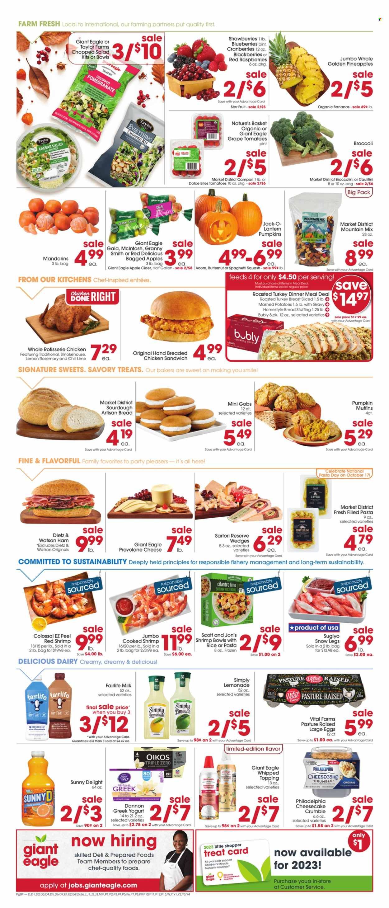 Giant Eagle (OH, PA) Weekly Ad Flyer Specials October 13 to October 19, 2022