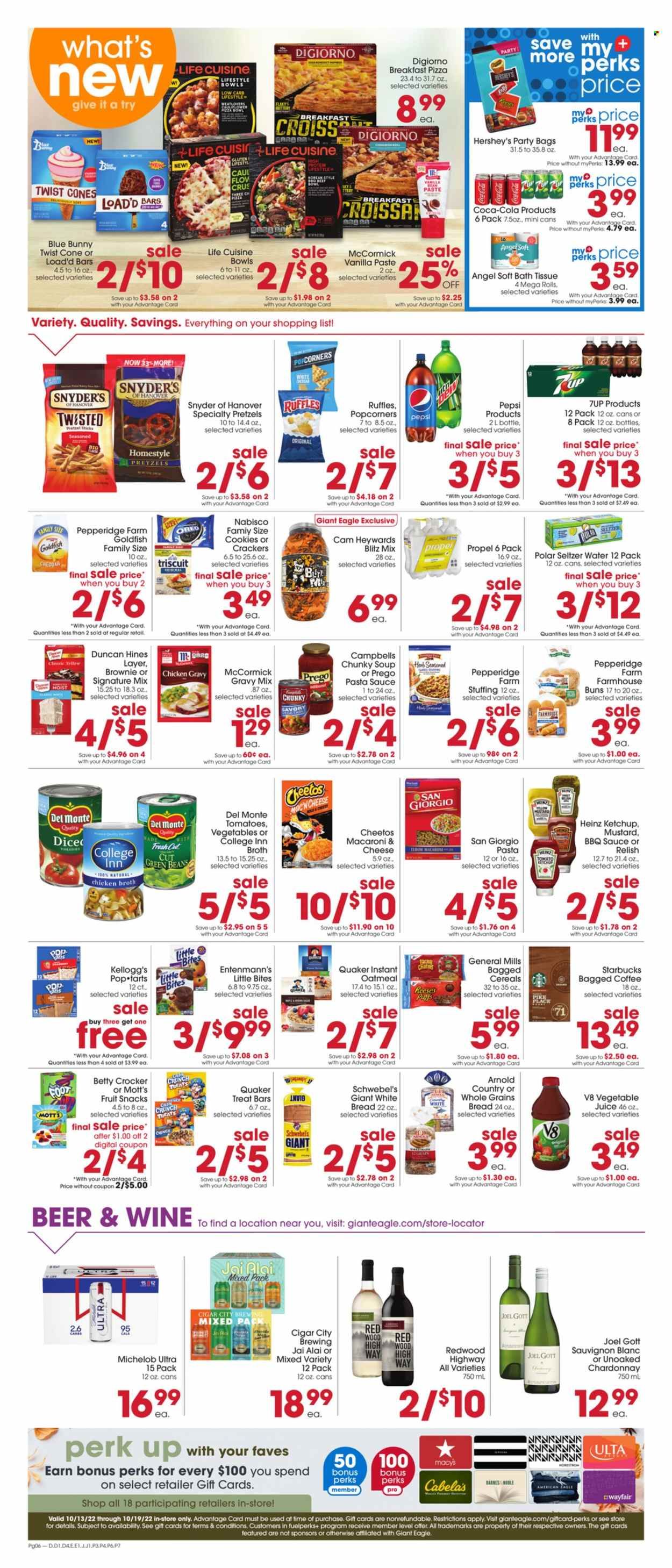 Giant Eagle (OH, PA) Weekly Ad Flyer Specials October 13 to October 19, 2022