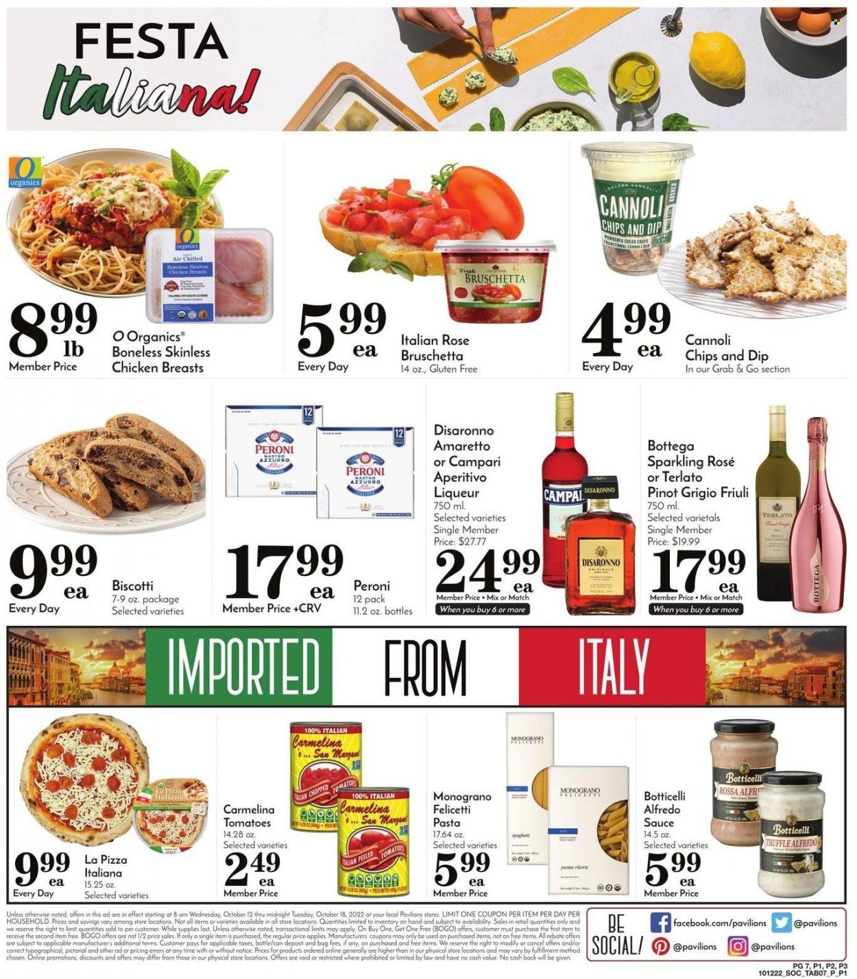 Pavilions (CA) Weekly Ad Flyer Specials October 12 to October 18, 2022