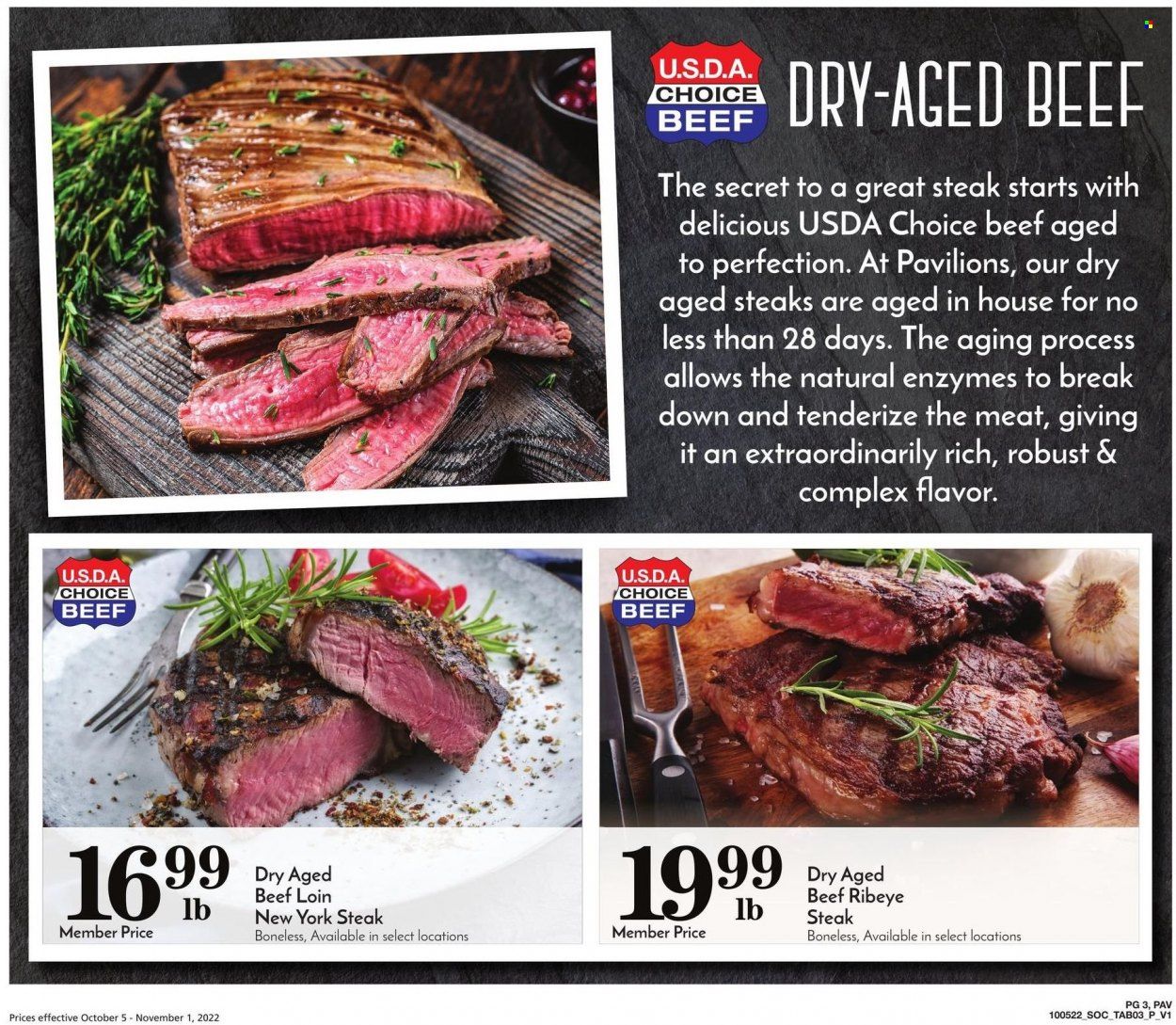 Pavilions (CA) Weekly Ad Flyer Specials October 5 to December 1, 2022
