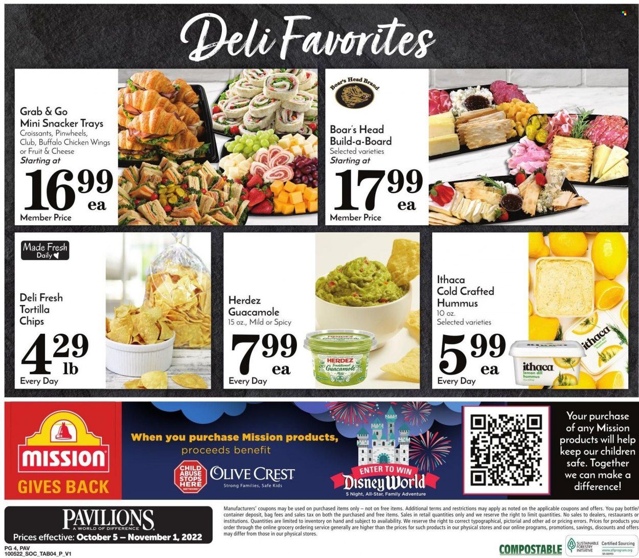 Pavilions (CA) Weekly Ad Flyer Specials October 5 to December 1, 2022