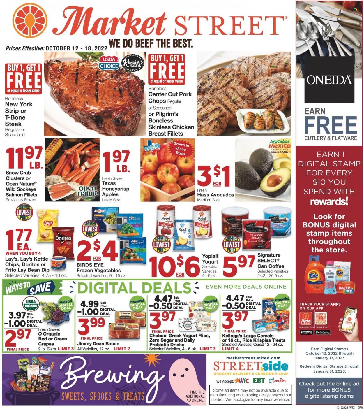Market Street (NM, TX) Weekly Ad Flyer Specials October 12 to October 18, 2022