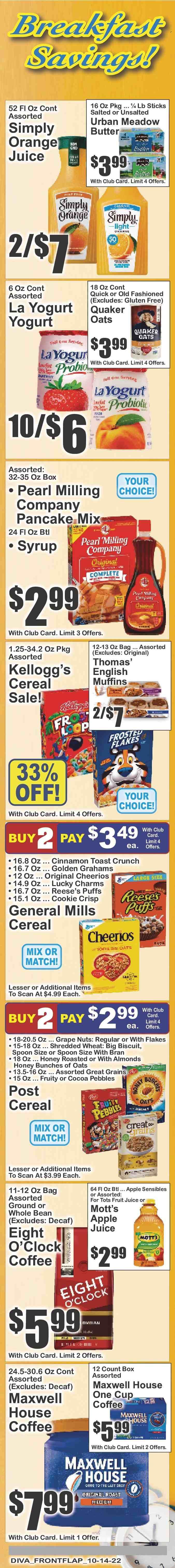 Key Food (NY) Weekly Ad Flyer Specials October 14 to October 20, 2022