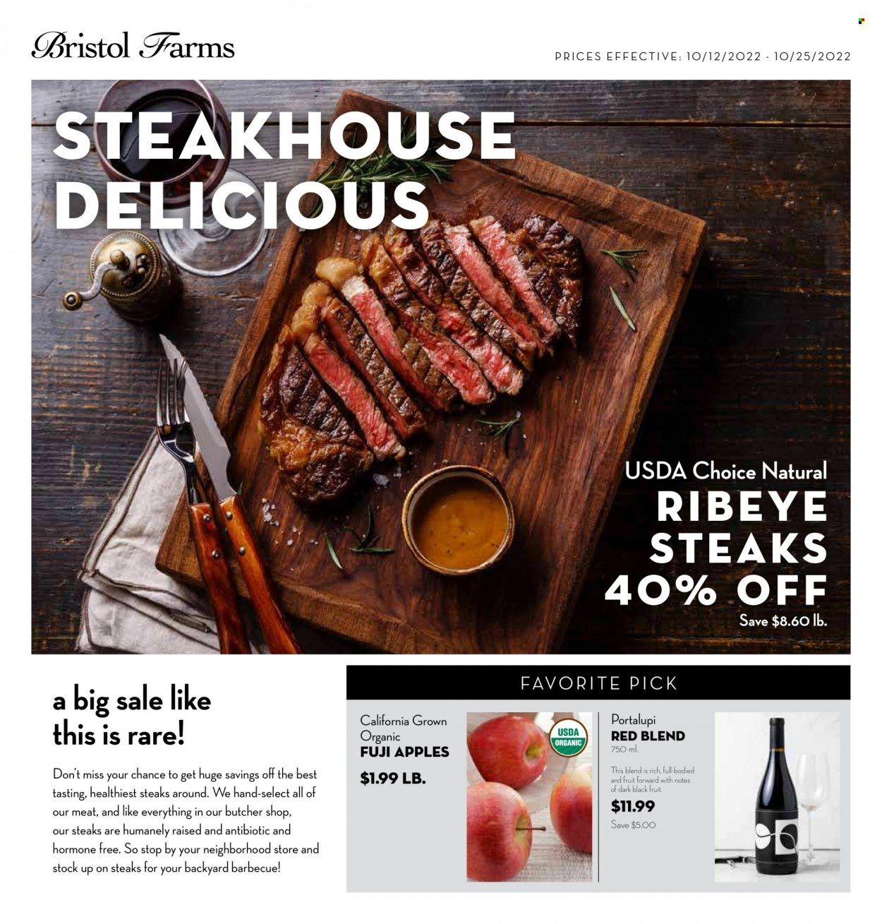 Bristol Farms (CA) Weekly Ad Flyer Specials October 12 to October 25, 2022
