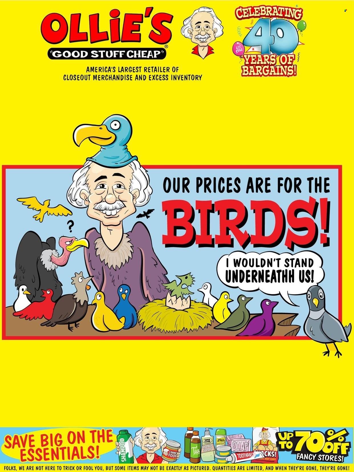 Ollie's Bargain Outlet Weekly Ad Flyer Specials October 12 to October 18, 2022