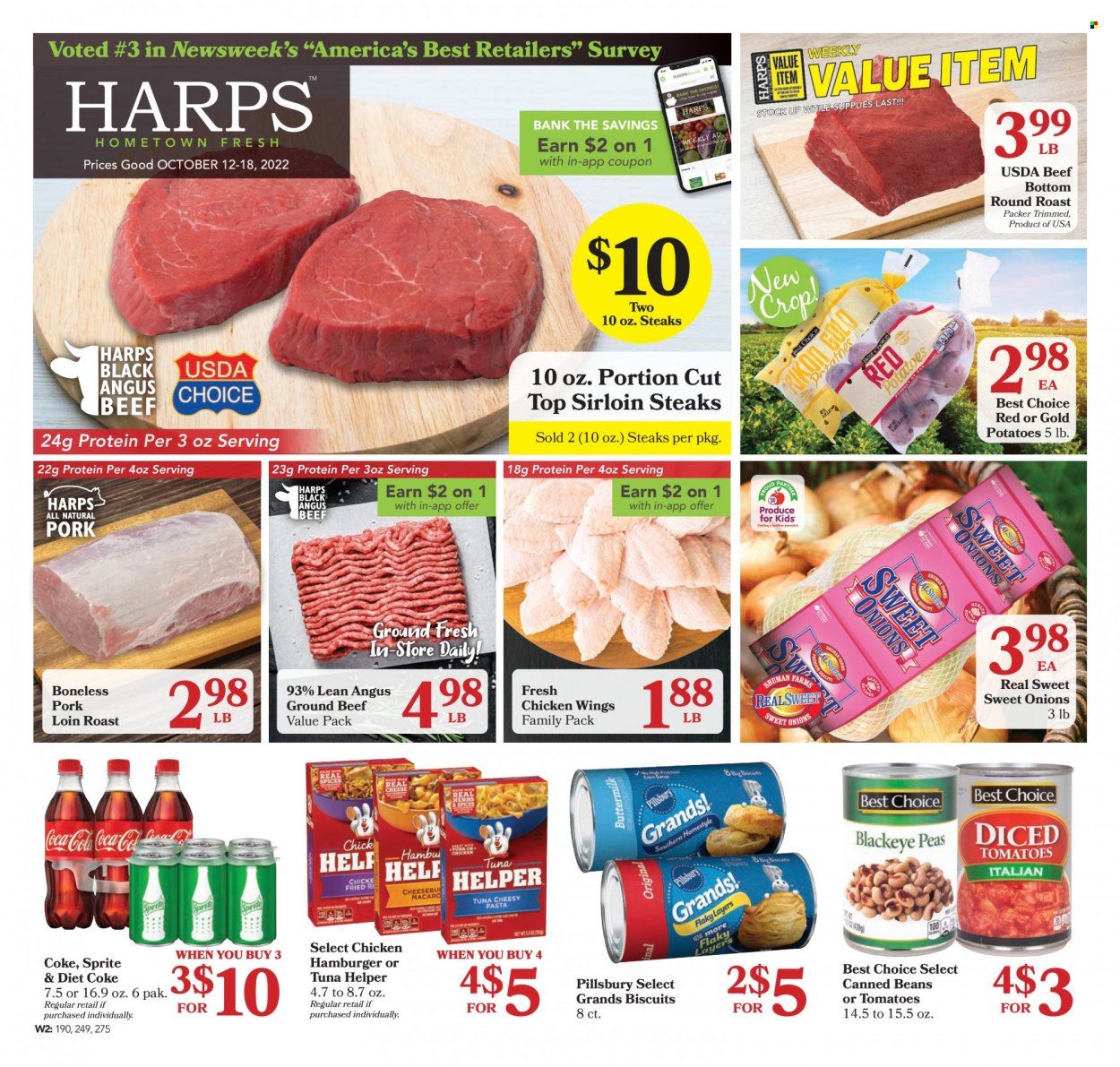 Harps Hometown Fresh (AR, KS, MO) Weekly Ad Flyer Specials October 12 to October 18, 2022