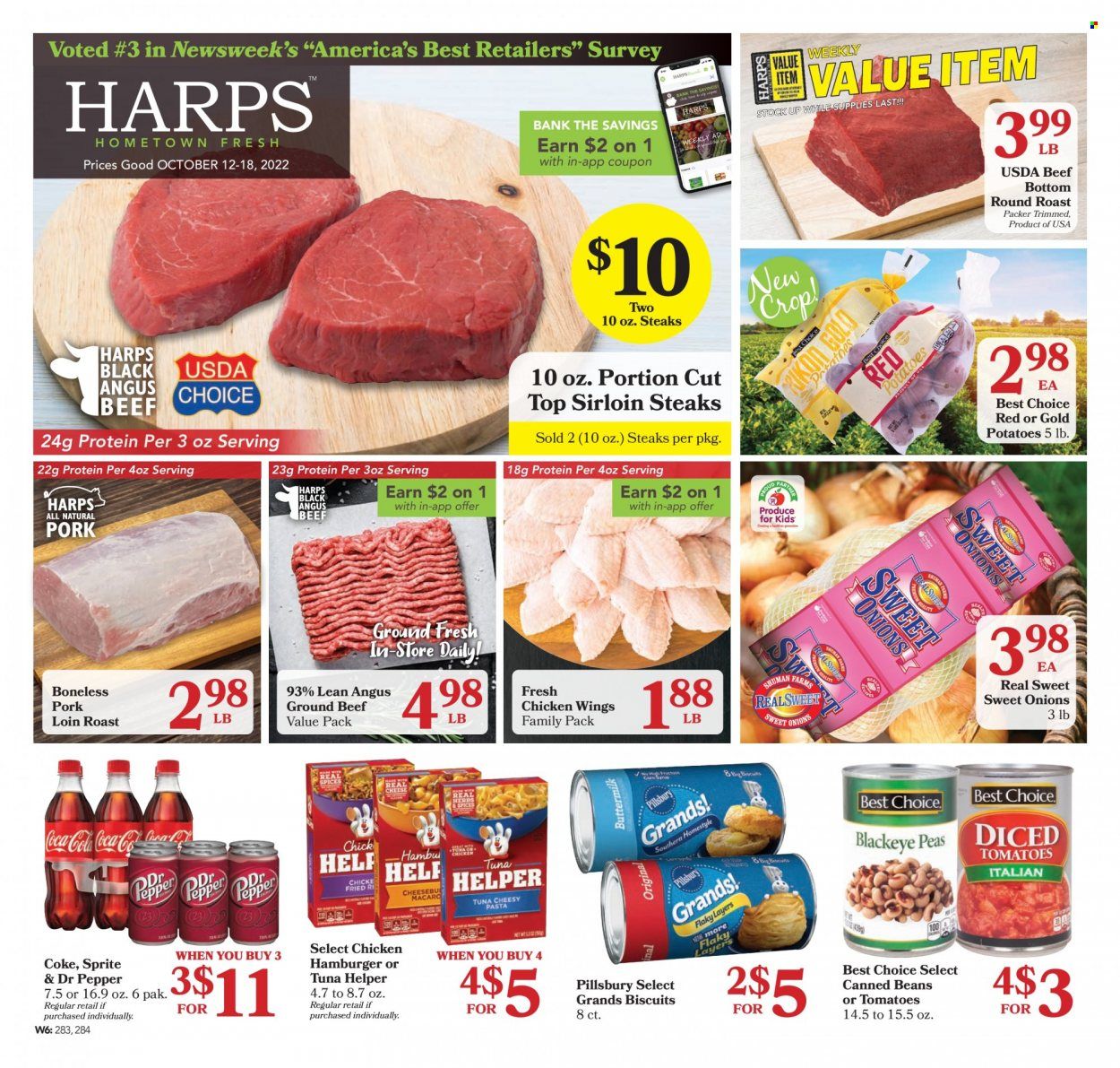 Harps Hometown Fresh (MO) Weekly Ad Flyer Specials October 12 to October 18, 2022
